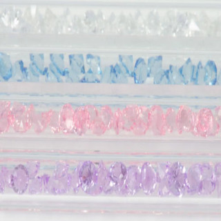 Stylo porte lame Aluminium pour Microblading avec Cristaux Coloré 2 en 1