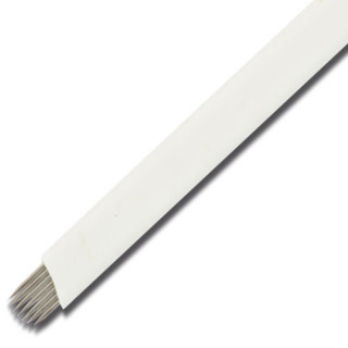 50 Lames stériles microblading 7 aiguilles en biseau 0.20mm INOVEL