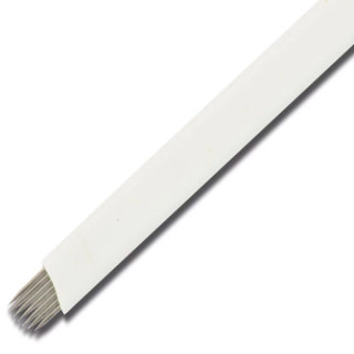 50 Lames stériles microblading 7 aiguilles en biseau 0.20mm INOVEL