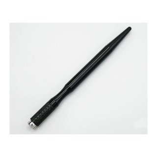 Stylo porte lame pour Microblading ou Ink roller Alu noir