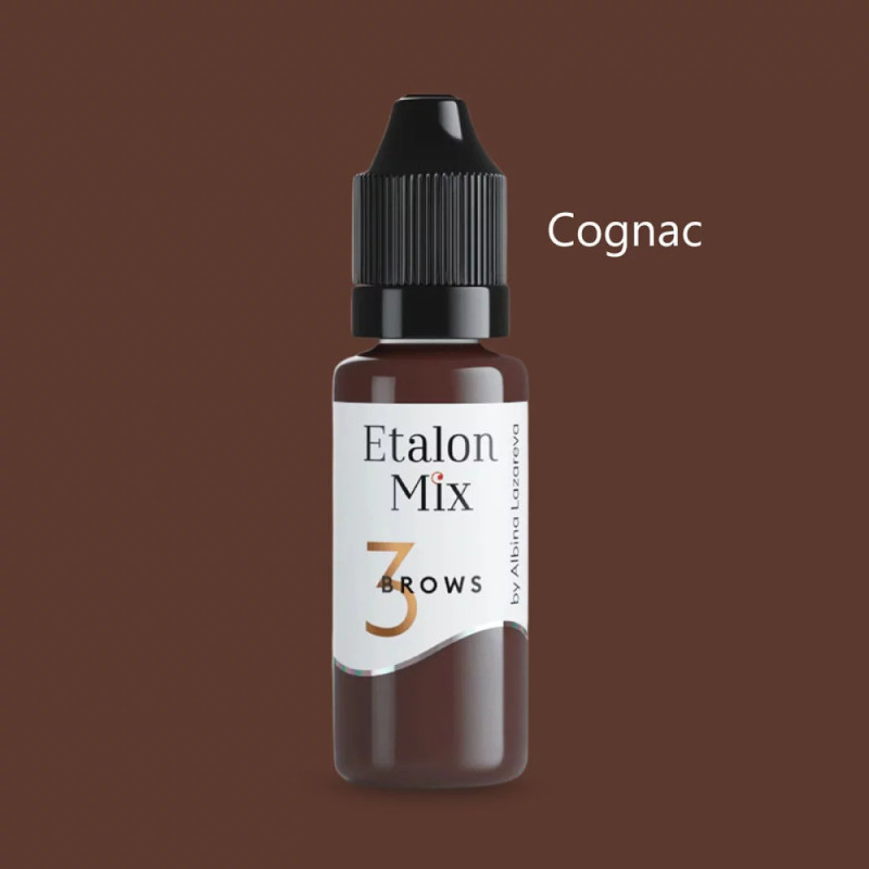 Pigment Sourcils ETALON MIX stérile 15ml N°3 Cognac