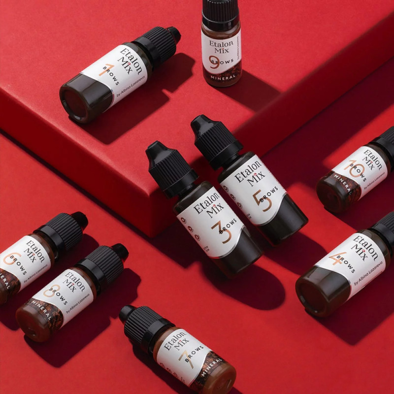 Pigment Sourcils ETALON MIX stérile 15ml N°3 Cognac