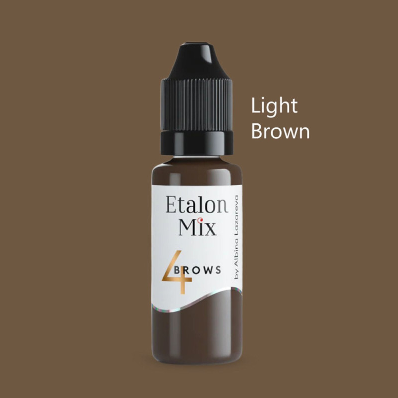 Pigment Sourcils ETALON MIX stérile 15ml N°4 Light Brown