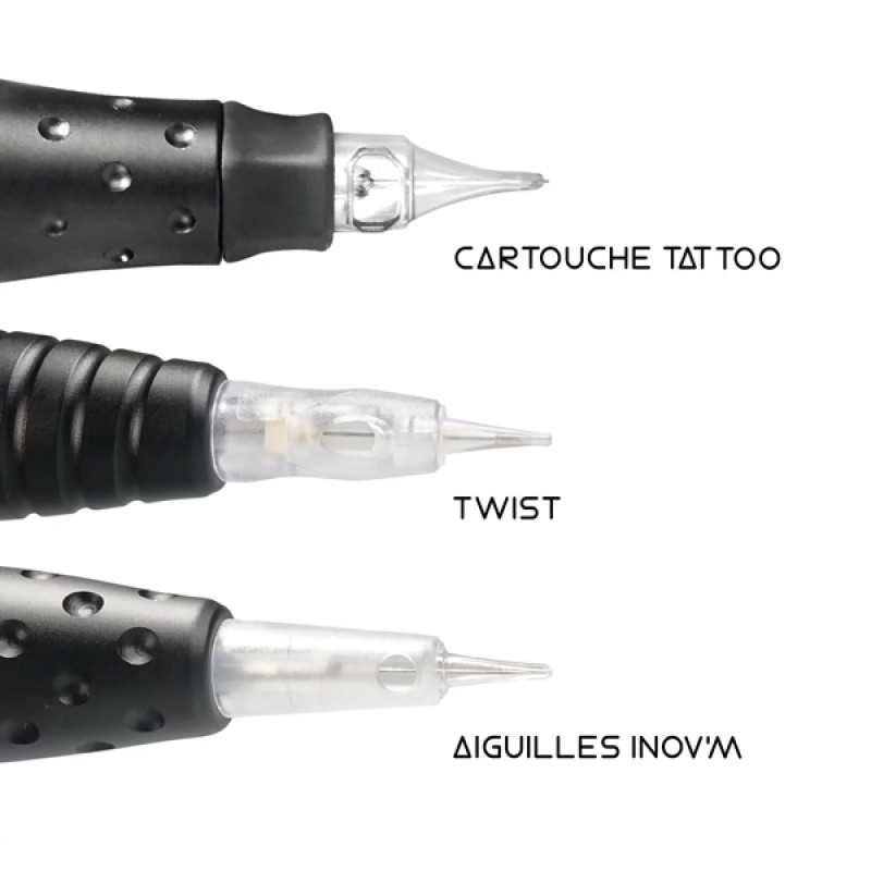 Stylo Magic Dermo. Rotative sans fil, 3 Grips | Inovel