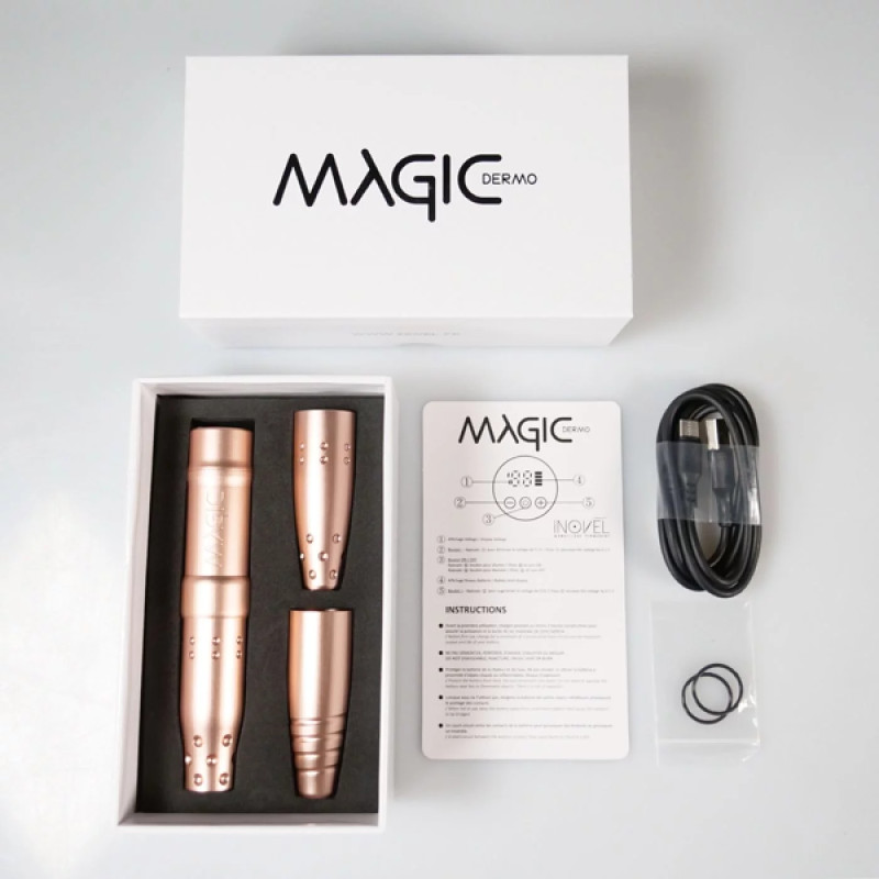 Stylo Magic Dermo. Rotative sans fil, 3 Grips | Inovel