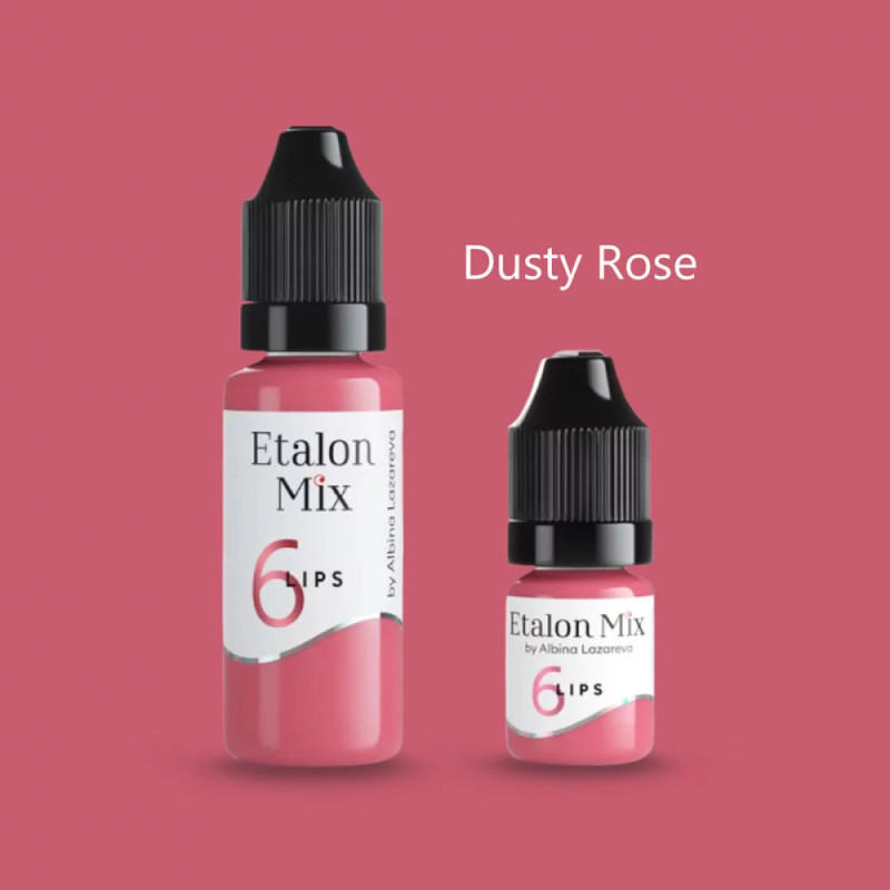 Pigment Lèvres ETALON MIX stérile 5ml N°6 Dusty Rose
