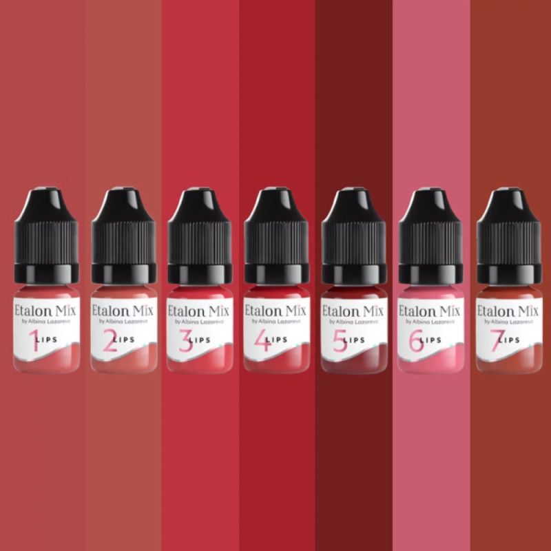 Pigment Lèvres ETALON MIX stérile 5ml N°4 Red Velvet