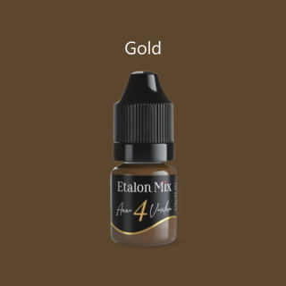 Pigment Paupières ETALON MIX stérile 5ml N°4 Gold