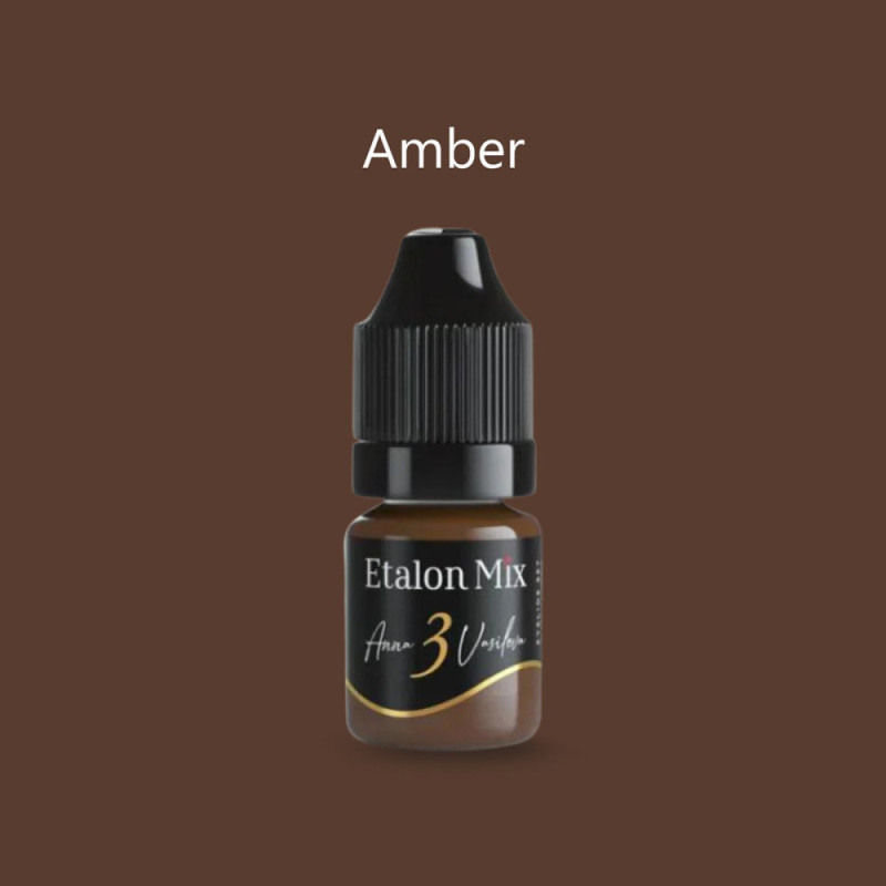 Pigment Paupières ETALON MIX stérile 5ml N°3 Amber