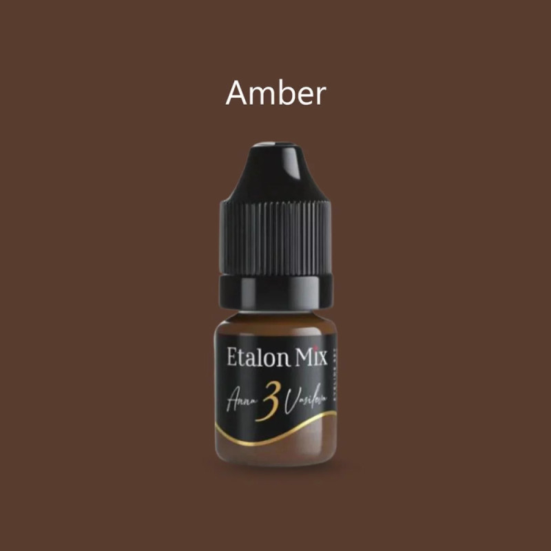 Pigment Paupières ETALON MIX stérile 5ml N°3 Amber