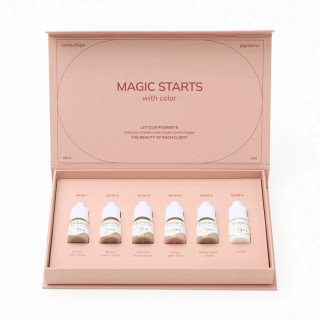 Set 6 Pigments Skin ETALON MIX stérile 5ml