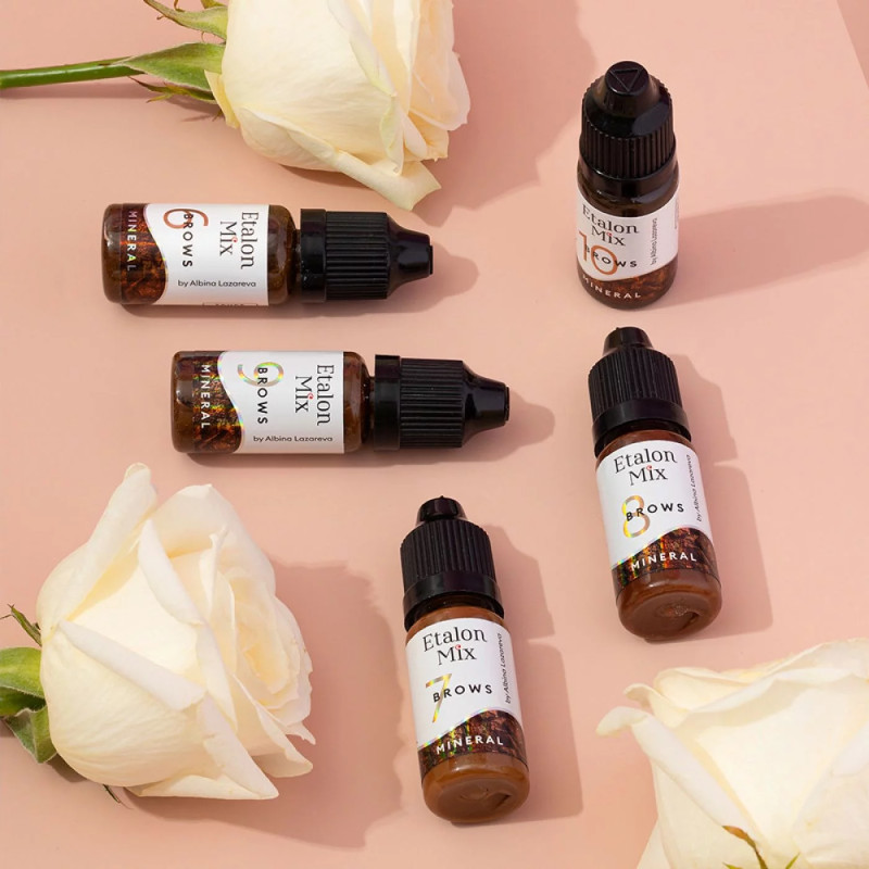 Pigment Sourcils ETALON MIX stérile 5ml N°10 Arabica