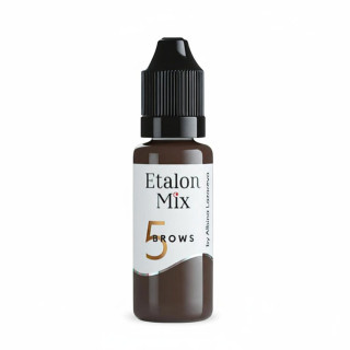 Pigment Sourcils ETALON MIX stérile 15ml N°5 Dark Chocolate