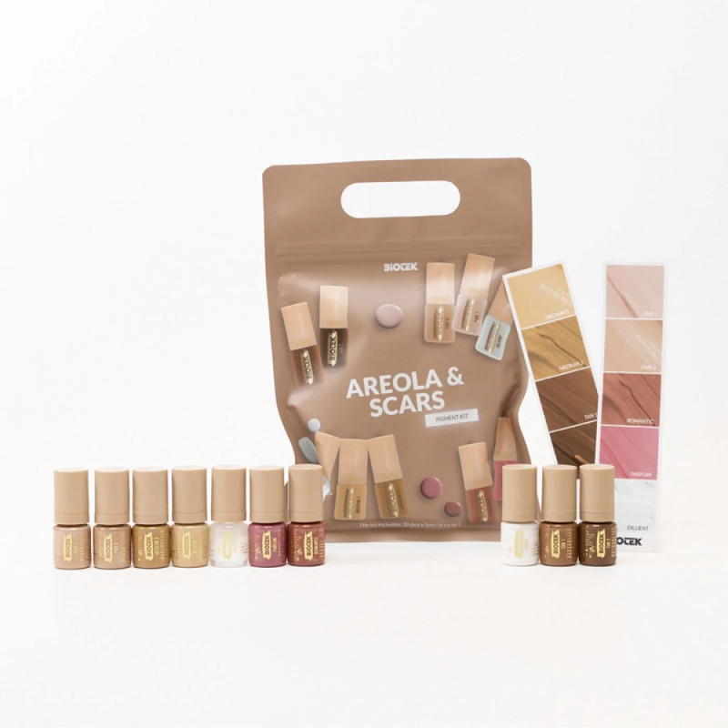 Kit de pigmentsaréoles mammaires-AREOLA & SCARS | Biotek