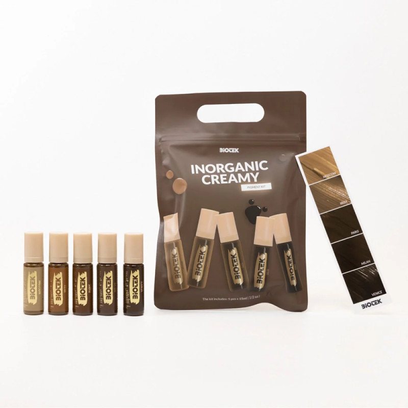 Kit de pigments sourcils - INORGANIC CREAMY | Biotek