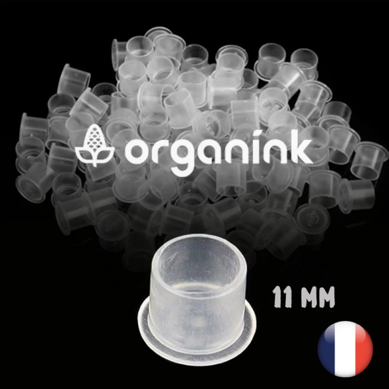 Caps Plastique Transparent Ø 11 mm | Organink