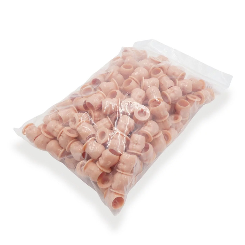 Caps Plastique Ø 13 mm x 19 mm motif tête de bébé Lot de 200 pcs