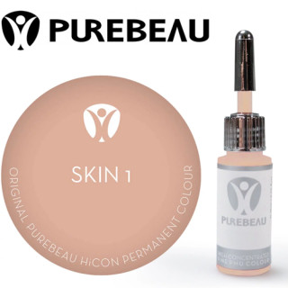 Pigments pour Maquillage Permanent PUREBEAU stériles 10ml - Set Aréoles & Peau-