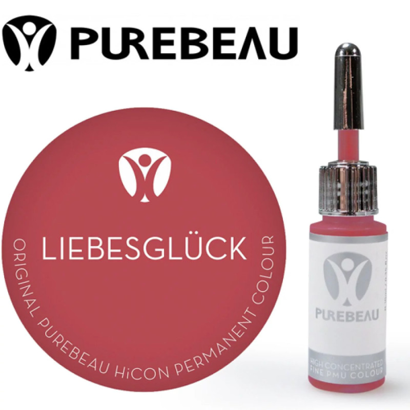 Pigments pour Maquillage Permanent PUREBEAU stériles 10ml - Set Lèvres 2 - 4 Pcs