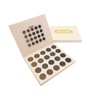 Palette de testeur de couleurs - Sourcils | Biotek