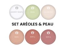 Mélanges pour Maquillage Permanent PUREBEAU stériles 10ml - Set Aréoles & Peau-