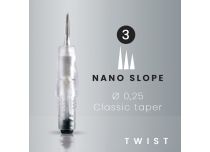 Aiguilles Nano Slope  Ø 0.25 | Twist by Amiea