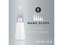 5 Aiguilles Nano Slope  Ø 0.25 | Genius by Amiea