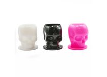 Lots de 200 Caps Plastique Différent Ø Int. et Ext. motif skull Coloré | Inovel