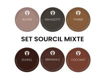 Mélanges pour Maquillage Permanent PUREBEAU stériles 10ml - Set Sourcil Mix - 6.