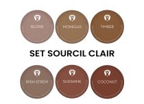 Mélanges pour Maquillage Permanent PUREBEAU stériles 10ml - Set Sourcil Clair -.