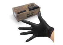 Gants latex noirs - non poudrés | Itc