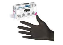 Gants nitrile noirs - non poudrés | Naturex